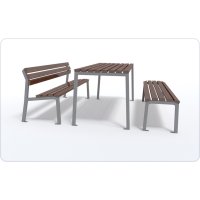 Litinová lavička Castel